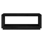Hudson&Canal - Table basse rectangulaire Evie 48" L - Grain noir-La table est fabriquée à partir de matériaux MDF de haute qualité et durables