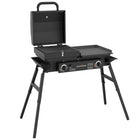 Blackstone - Plaque chauffante / barbecue combiné Tailgater On The Go 17 po-Alimentée au propane, pour donner à vos aliments ce goût parfaitement grillé à la flamme