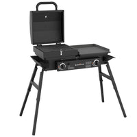Blackstone - Plaque chauffante / barbecue combiné Tailgater On The Go 17 po-Alimentée au propane, pour donner à vos aliments ce goût parfaitement grillé à la flamme