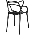 Modway - Entangled Restauration Fauteuil - Noir-Capsules de pied non marquées