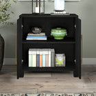 Hudson&Canal - Meuble d'appoint Chabot de 28 po de largeur - Grain noir-Caractéristiques assemblage facile