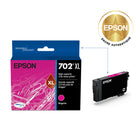 Epson - T702 Cartouche d'encre - Grande capacité - Magenta-Manipulation sans souci - impressions résistantes au maculage, à la décolouration et à l’eau