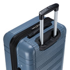 Roots - Valise Banff de taille moyenne - 24 po - Bleu-Dimensions du caisson: 23,5 po L x 15,5 po l x 10,25 po H