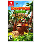 Donkey Kong Country Returns HD pour Nintendo Switch-Jouez au jeu comme lors de sa première création pour la console Nintendo Wii , ou réduisez la difficulté pour obtenir des cœurs additionnels et d’autres avantages pour rendre votre aventure un peu plus facile