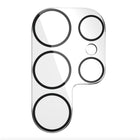 PanzerGlass - Protecteur d'objectif d'appareil photo pour Samsung Galaxy S24 Ultra - Noir-Résistant aux chocs et aux rayures