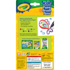 Crayola - Stylos pinceaux lavables anti-goutte, 5 par paquet, 6 paquets, 30 au total-PEINTURE MOINS DÉGÂCHÉE : Une excellente alternative moins salissante à la peinture traditionnelle, puisque les peintures lavables pour enfants sont conservées à l'intérieur des stylos