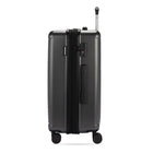 Swiss Gear - Valise pivotante moyenne 24 po - gris foncé-Poignées supérieure et latérale co-moulées à prise confortable