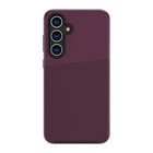 AXS - PROTech Plus Étui mince anti-choc avec double couches pour Samsung Galaxy S24 FE - Sangria-Durabilité de grade militaire (excèdes MIL-STD-810)