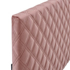 Modway - Angela Performance Velvet Tête de lit King, Rose poussiéreuse-Construction solide