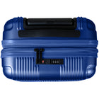 Champs - Ensemble de bagages 3 pièces Marquis - Bleu marine-Chariot léger. Système de chariot télescopique en aluminium, réglable en hauteur. . 