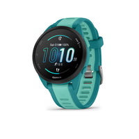 Garmin - Forerunner 165 Music - Turquoise/Aqua-Visualisez toutes vos données sur un superbe écran tactile AMOLED doté de boutons de commande traditionnels