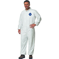 Dupont Personal Protection, Combinaisons Tyvek 400, 3T-Grand, Blanc, Tyvek, paquet de 6-Couleur Blanc