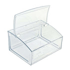 Azar - Contenant - 7 po H x 11.75 po l x 9.75 po P - Transparent-Non empilable
