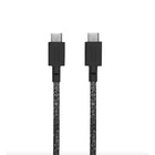 Native Union - Belt USB-C to USB-C 1.2m Cable - Cosmos Black-Longueur de 1,2m pour un transport sans effort lors de vos déplacements. Le tressage renforcé et l'âme en fibre d'aramide ultra résistante résistent à l'usure