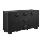 Modway - Sonnet 57" Armoire de rangement de buffet - Noir-Armoire de rangement de buffet
