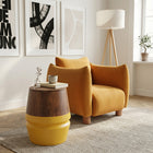 Zuo - Lampe sur pied Imperial - Beige/Naturel-Dimensions: 23,0 po L x 23,0 po L x 58,9 po H