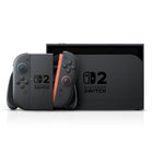 Nintendo - Switch 2 Console, Noir-Écran tactile LCD de 7,9 po plus large et encore plus éclatant avec la compatibilité HDR et allant jusqu’à 120 images par seconde