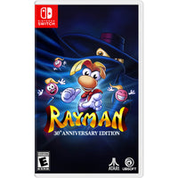 Rayman : Édition du 30e anniversaire pour Nintendo Switch-Cinq versions du classic : plusieurs versions du jeu original, incluant ms-dos (pc), playstation, atari jaguar, game boy color et game boy advance