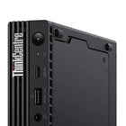 Lenovo - Ordinateur de bureau ThinkCentre M75q Gen 5 Tiny - AMD Ryzen 5 PRO 5650GE - SSD 256 Go - 8 Go de RAM - Windows 11 Pro-Conception robuste et fonctionnalités pratiques