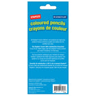 Staples/Staedtler - Crayons de couleur - paquet de 24-Couleurs variées
