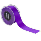 JAM Paper - Ruban de satin double face - 1 1/2" de large x 25 m - Violet-Couleur: Violet