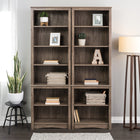 Prepac - Bibliothèque haute - Gris Dérive-Dimensions de l'étagère : 23 po l x 13 po P; 0,63 po d'épaisseur
