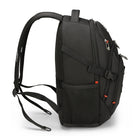 Swissdigital - Sac à dos noir MEILEN avec localisateur SDD-Bretelles réglables avec ergonomie en forme de S.