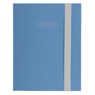 Gry Mattr - Chemise extensible - 12,5 x 9,6 po - Bleu-Six pochettes intérieures extensibles pour un rangement organisé