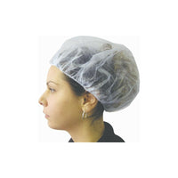 Wayne Safety - Bonnet bouffant, 21po, blanc, paquet de 100-21 po