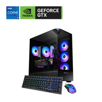iBUYPOWER - Ordinateur de Bureau de Jeux - Intel Core Ultra 7 265F CPU - NVIDIA RTX 5070 GPU - 1 To SSD - 32 Go RAM - Windows 11 Home-Boîtier d'ordinateur Element 9