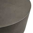 Modway - Brion Rond intérieur - Terrasse extérieure Béton Table basse - Gris-8