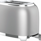 Salton - grille pain numériques NuRetro 2 tranches - argent métallisé-Créez une cuisine parfaitement coordonnée avec les autres appareils de la gamme nuretro de salton!