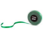 JAM Paper - Ruban de satin double face - 3/8" de large x 25 m - Vert émeraude-Quantité : Rouleau vendu à l'unité