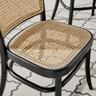 Modway - Winona Fauteuil d’appoint de salle à manger - Noir-Aucune assemblée requise