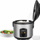 Salton - cocotte à riz automatique et étuveuse - 8 tasses-Facile à nettoyer - bol antiadhésif amovible