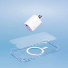 Blu Element - Ensemble de protection totale avec MagSafe pour iPhone 16 Plus-Résistance aux rayures avec une dureté 9H