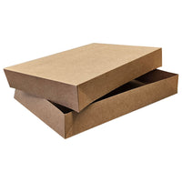 Eddie's - Boîte à vêtements - 15X - 15" x 9-1/2" x 2" - Kraft - Paquet de 100-Boîte cadeau