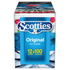 Scotties - Papier-mouchoir - 100 Feuille par paquet - Paquet de 12-Ce produit est hypoallergène et approuvé en dermatologie