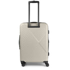 Bugatti - Valise d'enregistrement 25.50po à roulettes pivotantes de la collection Berlin - Crème-11