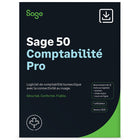 Sage 50 Comptabilité Pro 2025 - Abonnement d'un an - 1 utilisateur [Téléchargement numérique]-Une adresse e-mail valide doit être fournie lors du paiement
