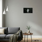 The Tragically Hip Gord Salute Mini sur toile - Toile encadree - 21" x 12"-Prêt à accrocher - livré entièrement assemblé