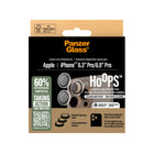 PanzerGlass - Protecteur d'objectif d'appareil photo Hoops pour iPhone 16 Pro/16 Pro Max-Assurez une qualité d'image parfaite
