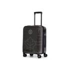 Bugatti - Canada 18,5 po Bagage à main rigide - Noir-Doubles roues pivotantes à 360 degrés pour un roulement sans effort, fluide et silencieux