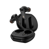 Edifier - NeoBuds S Écouteurs intra-auriculaires à réduction de bruit sans fil - Noir-Fournit une technologie de suppression active du bruit jusqu'à -42 dB. Vous pouvez bloquer tous les bruits de fond grâce aux NeoBuds S