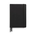 TRU RED - Journal quadrillé, format moyen, couverture flexible, noir-Format moyen (5,5 po x 8 po)