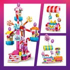 LEGO - Friends La grande roue bonbons et petits gâteaux-Jouet de jeu d’imitation avec 3 minipoupées
