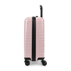 Reebok - Valise de cabine à Coque Rigide de la Collection Power 21.50po - Rose-Poignée télescopique avec hauteurs de verrouillage à plusieurs niveaux