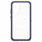 OtterBox - Defender Pro XT Clear Magnets Case pour Samsung Galaxy S25+ - Violet Thunder-DROP+ Résiste à 7X plus de chutes que la norme militaire (MIL-STD-810G 516.6)
