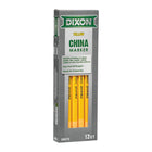 Dixon - Industrial Marqueurs China Phano − Jaune − Paquet de 12-Marqueurs China est excellent pour une utilisation dans diverses industries où un outil d'écriture de qualité est nécessaire