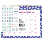 Hilroy - Calendrier mural Mahjong de 12 mois-Page d’autocollants